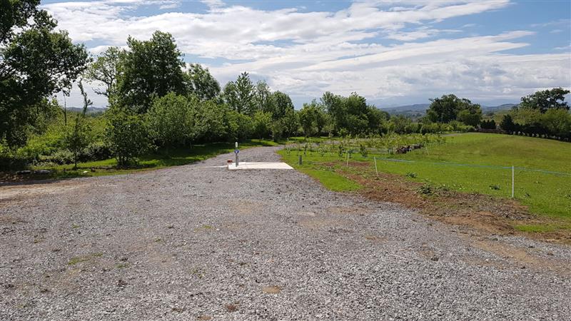 Aire de camping-car de la ferme Mignaburia