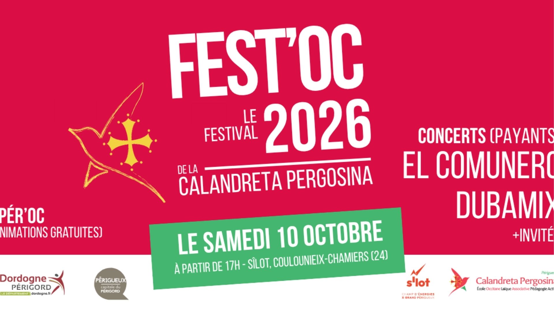 FEST’OC #2026 | Festival-Concerts El Comunero + Dubamix + Invités