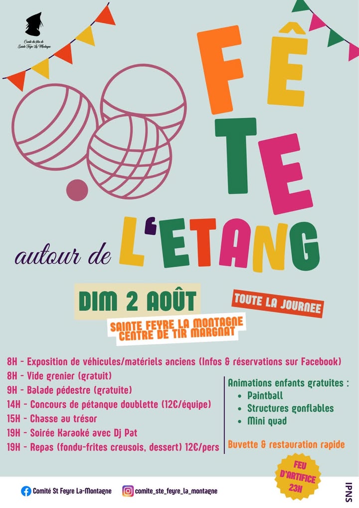 Fête de l'étang