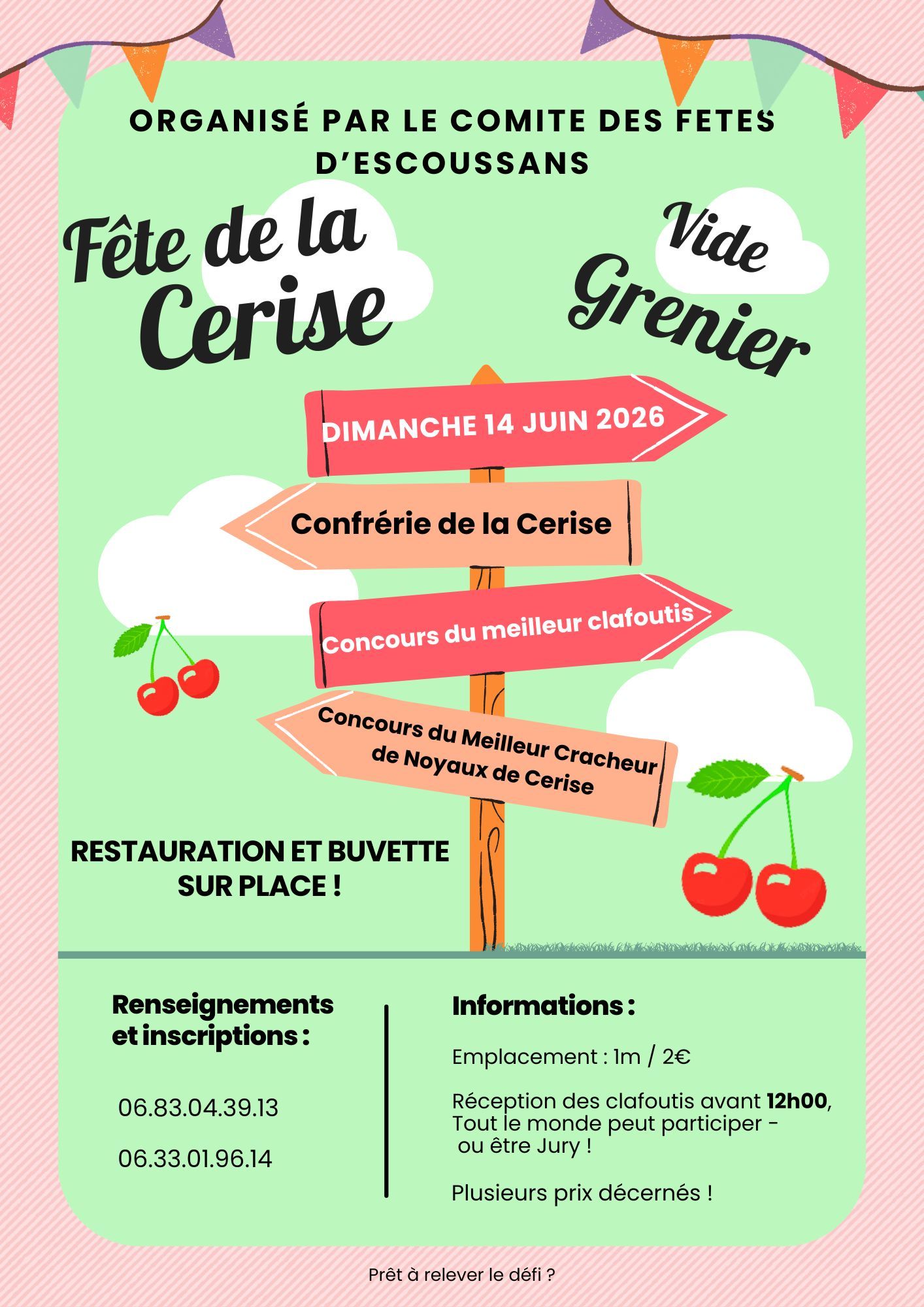 Fête de la cerise — visuel événement