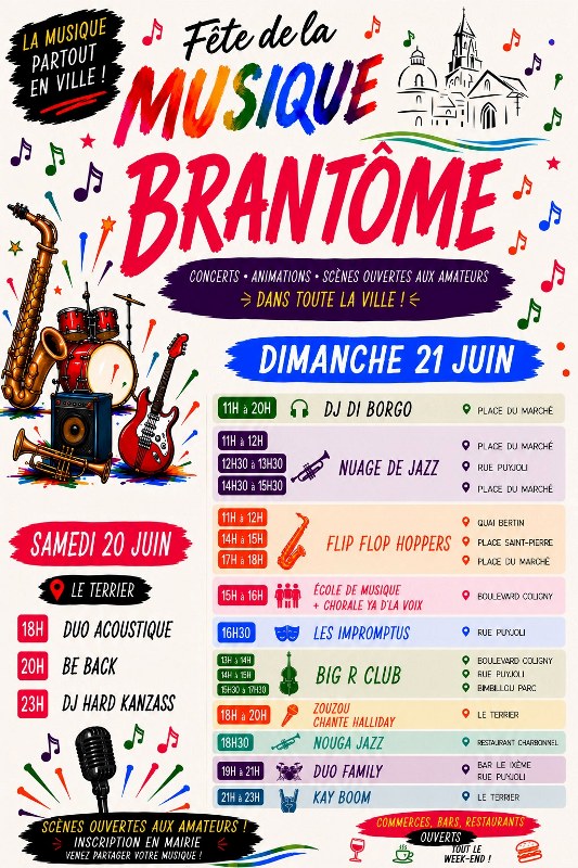 Fête de la musique — visuel événement