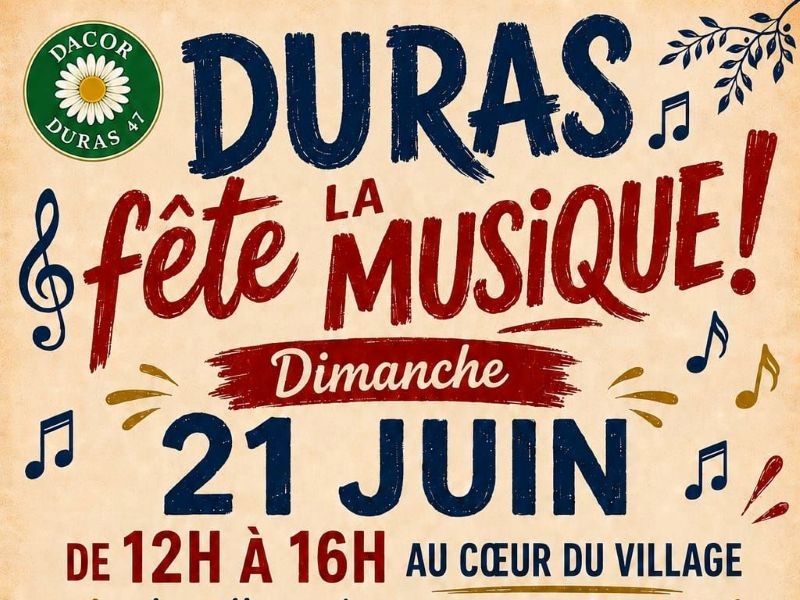 Fête de la musique — visuel événement