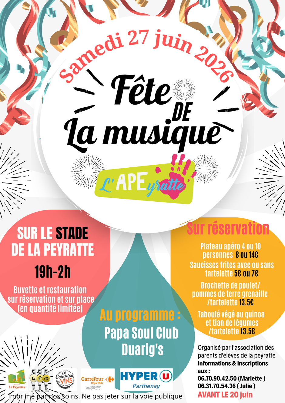Fête de la musique La Peyratte