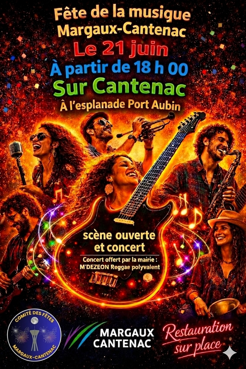 Fête de la musique Margaux-Cantenac 2026