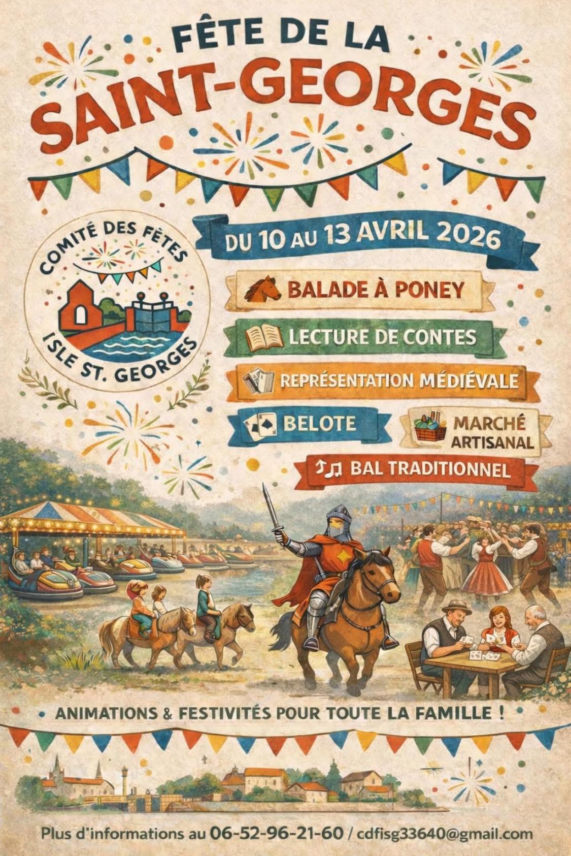 Fête de la Saint-Georges, Isle-Saint-Georges
