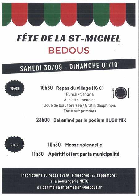 Fêtes de la Saint-Michel Fêtes de la Saint-Michel