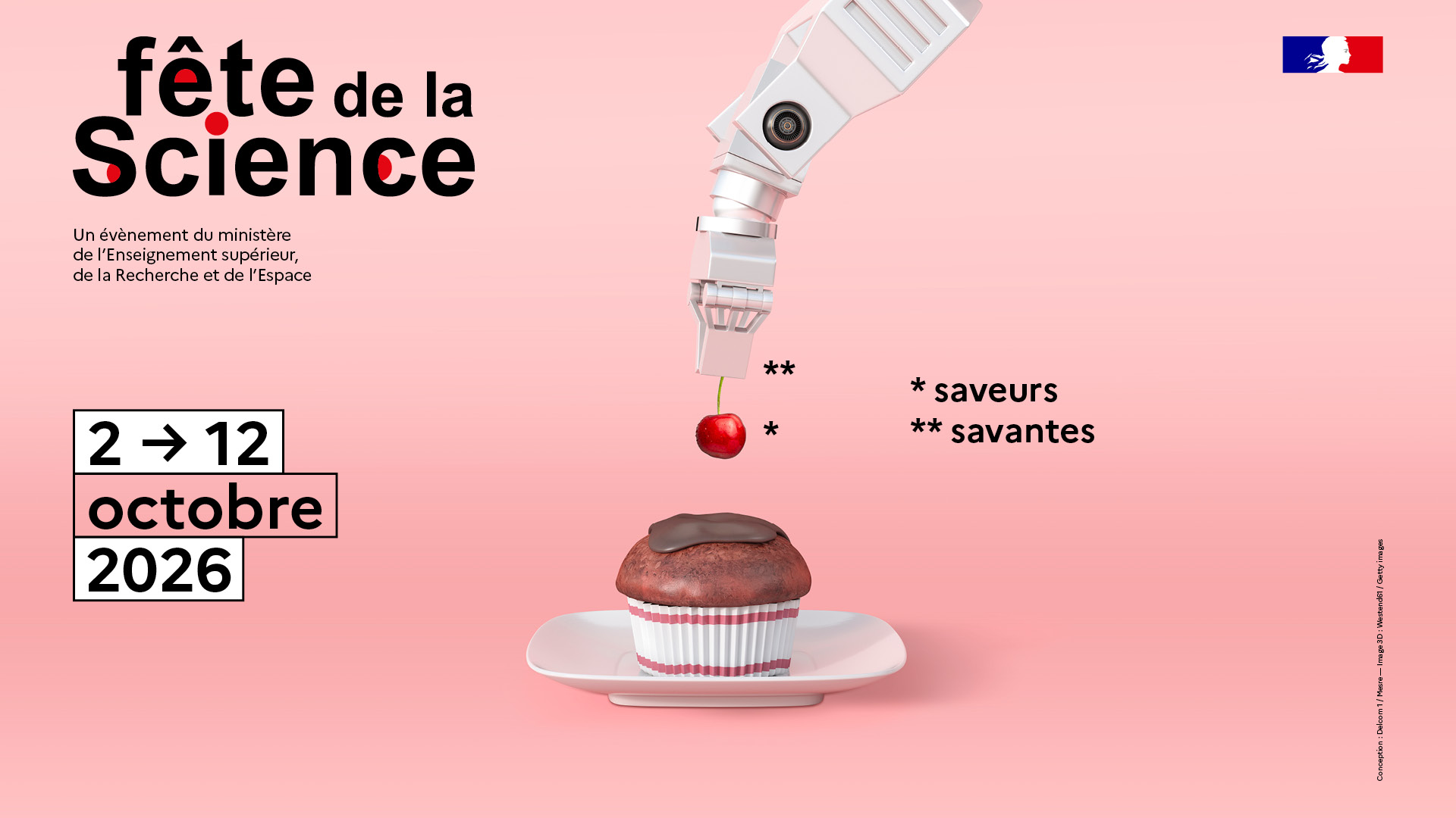 Semaine de la Science sur le thème des "Saveurs Savante" — visuel événement