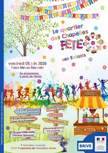 Le quartier des Chapélies fête ses enfants (Place Nelson Mandela)