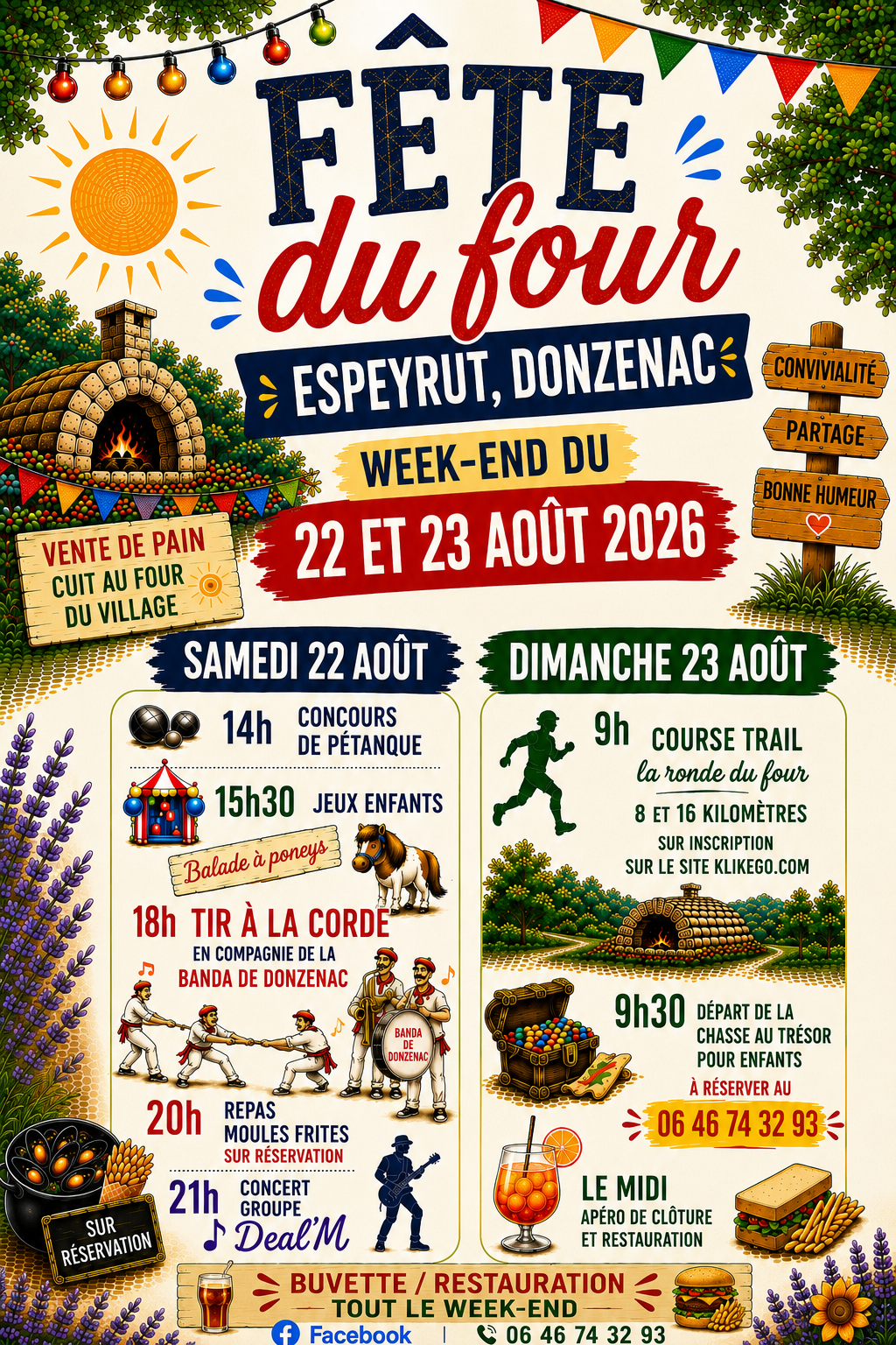 Fête du Four à Espeyrut-Donzenac