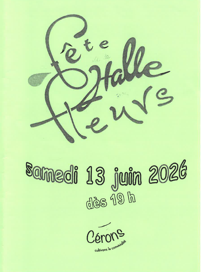 Marché de la halle aux fleurs