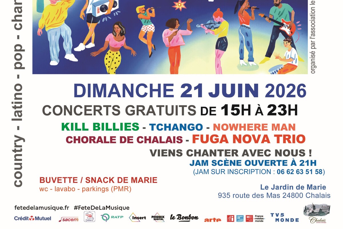 Fête de la musique, Chalais - photo 3