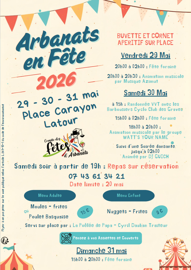 Arbanats en fête