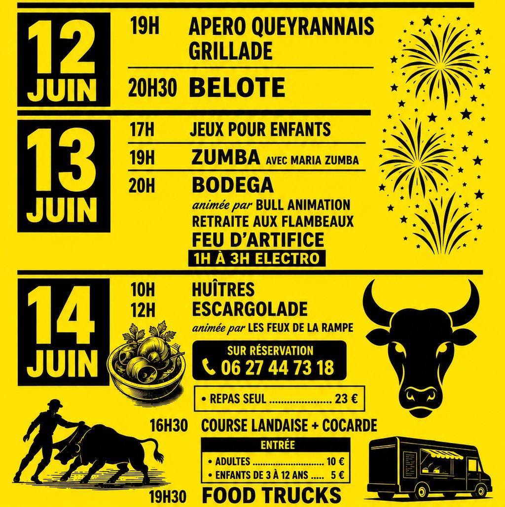 Fête du village — visuel événement