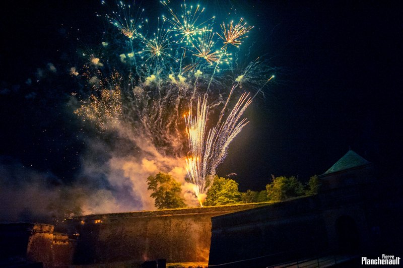 Feu d'artifice du 14 juillet à Blaye, Blaye