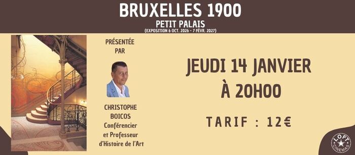 Bruxelles 1900 — visuel événement