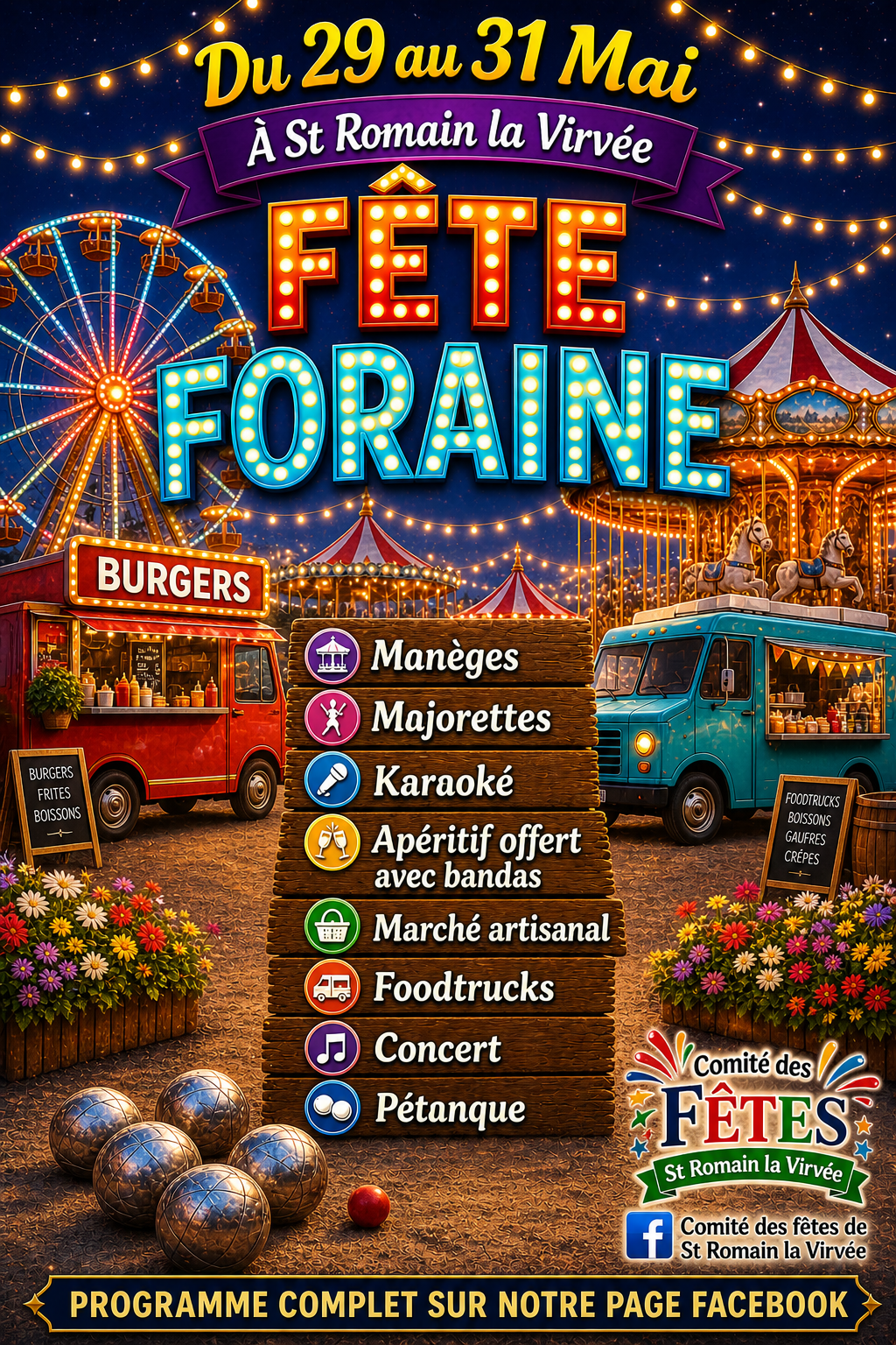 Fête foraine du Comité des Fêtes
