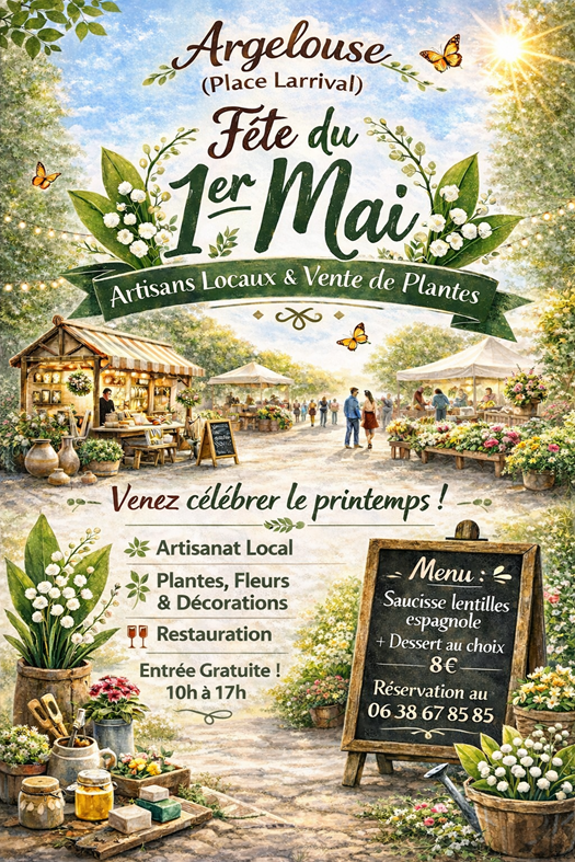 Fête du 1er Mai — visuel événement
