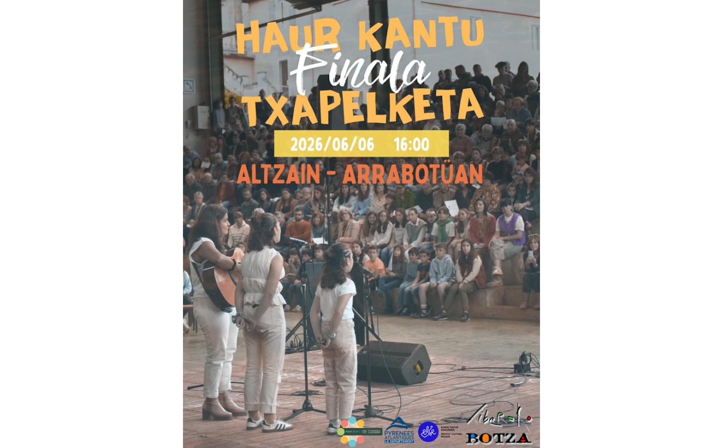 Haur kantu txapelketa - Finale du concours de chants des enfants