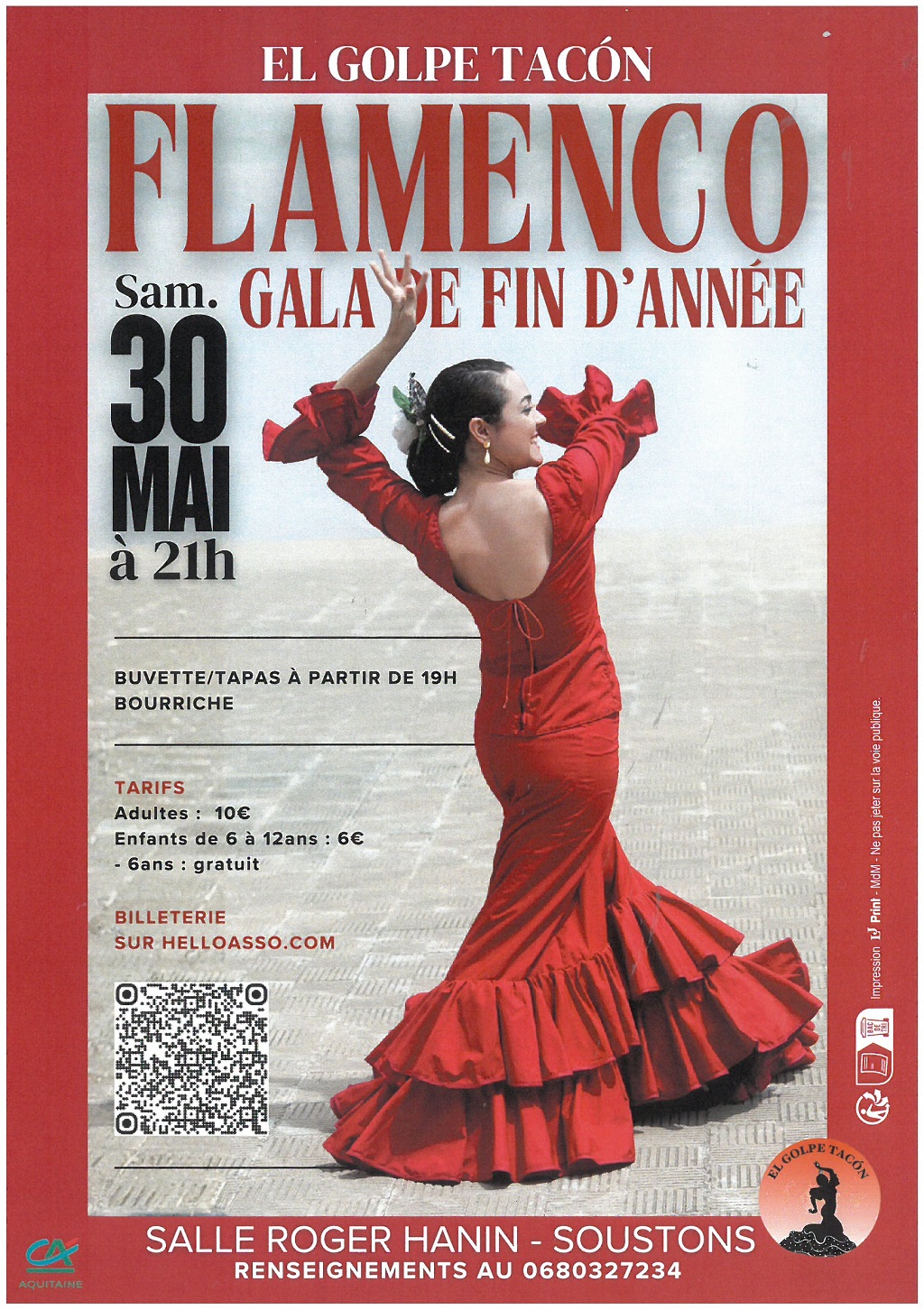 Flamenco - Gala de fin d'année