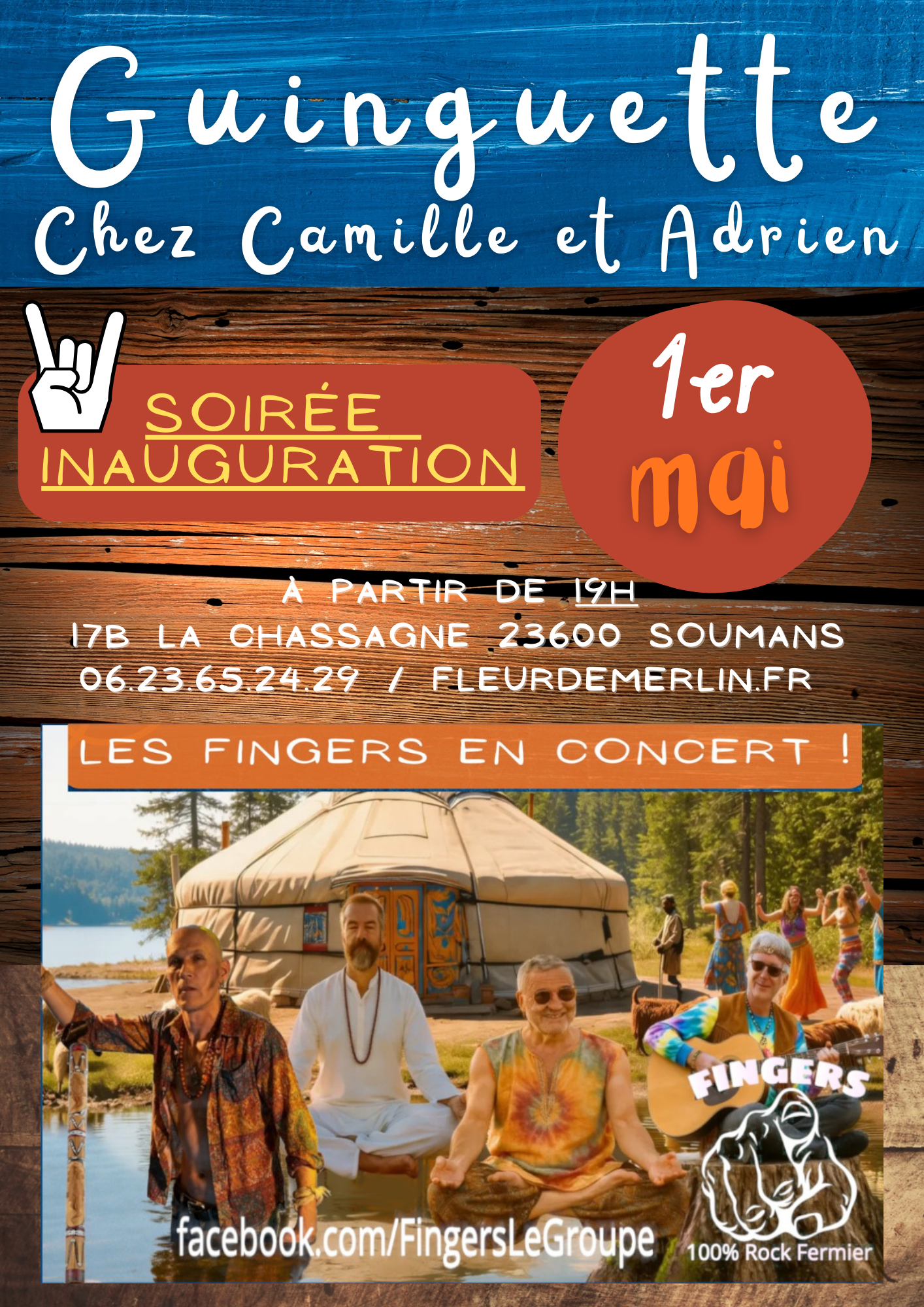 Fête de la musique - Concert Moby Dick, Soumans