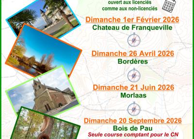 Challenge départemental de course d'orientation - 2ème course