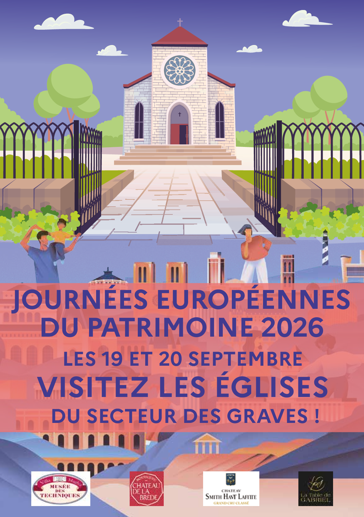 Journées Européennes du Patrimoine - Visite des églises des Graves - Saint-Morillon