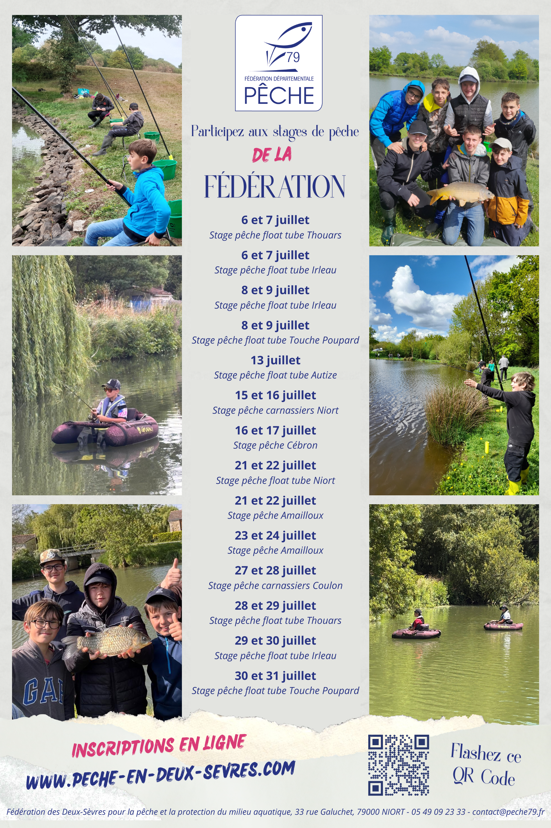 Stages de Pêche