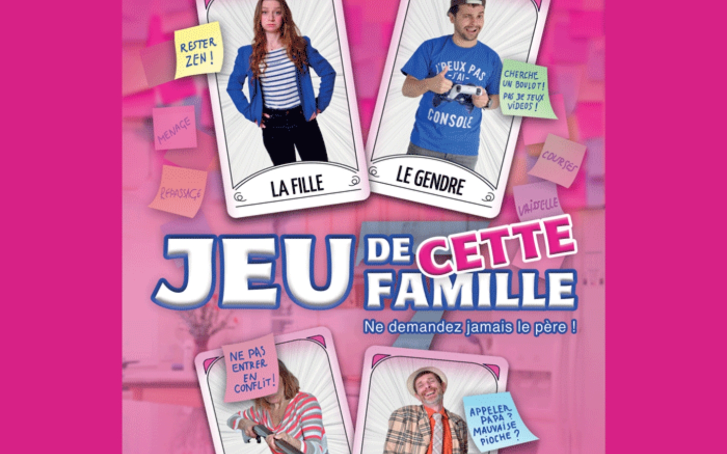 Le Jeu de Cette Famille — visuel événement