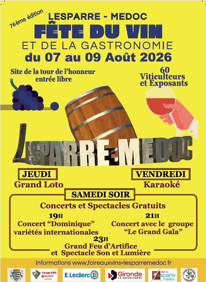 Fête du Vin et de la Gastronomie (Foire aux Vins)