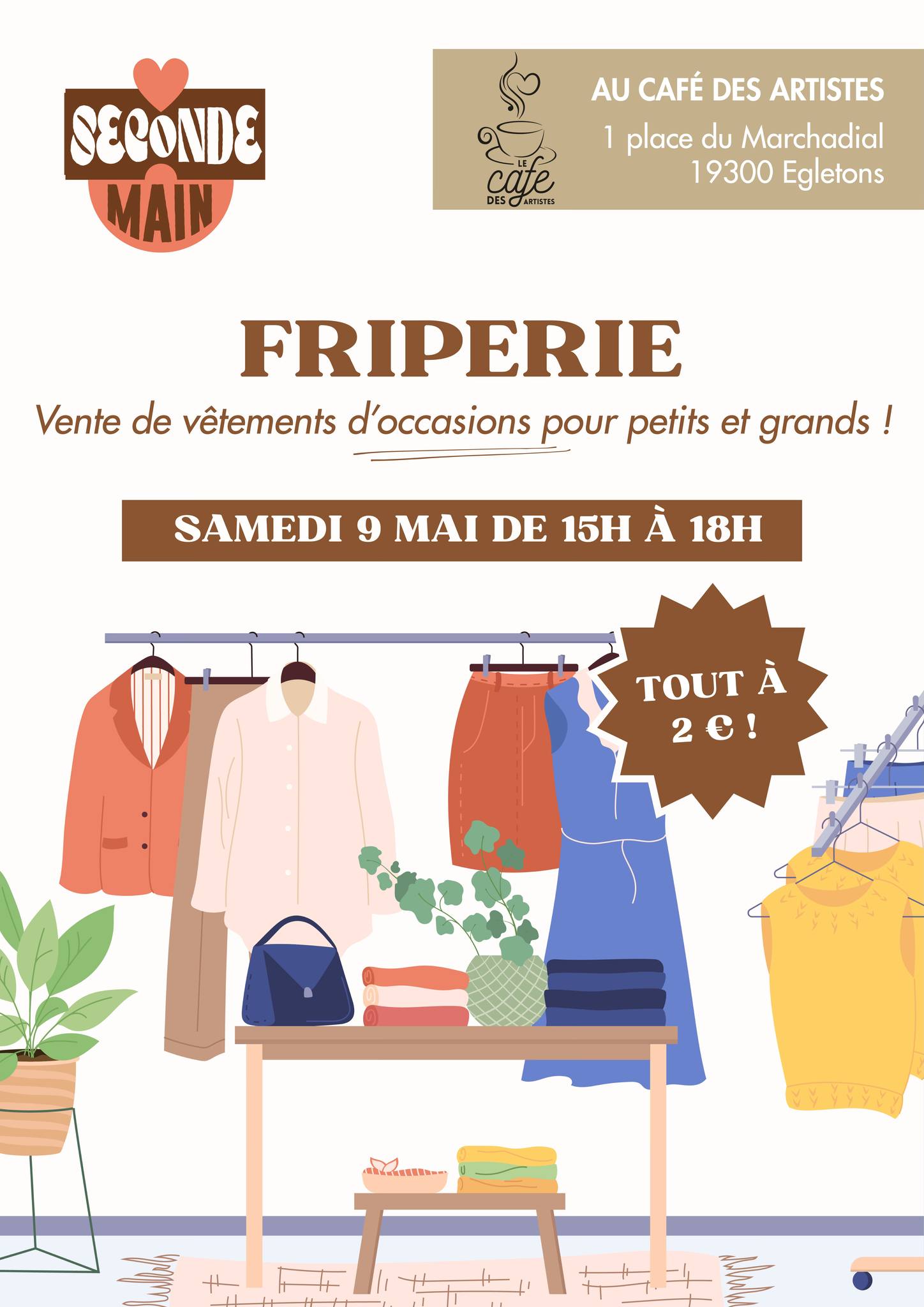 Bourse aux vêtements — visuel événement