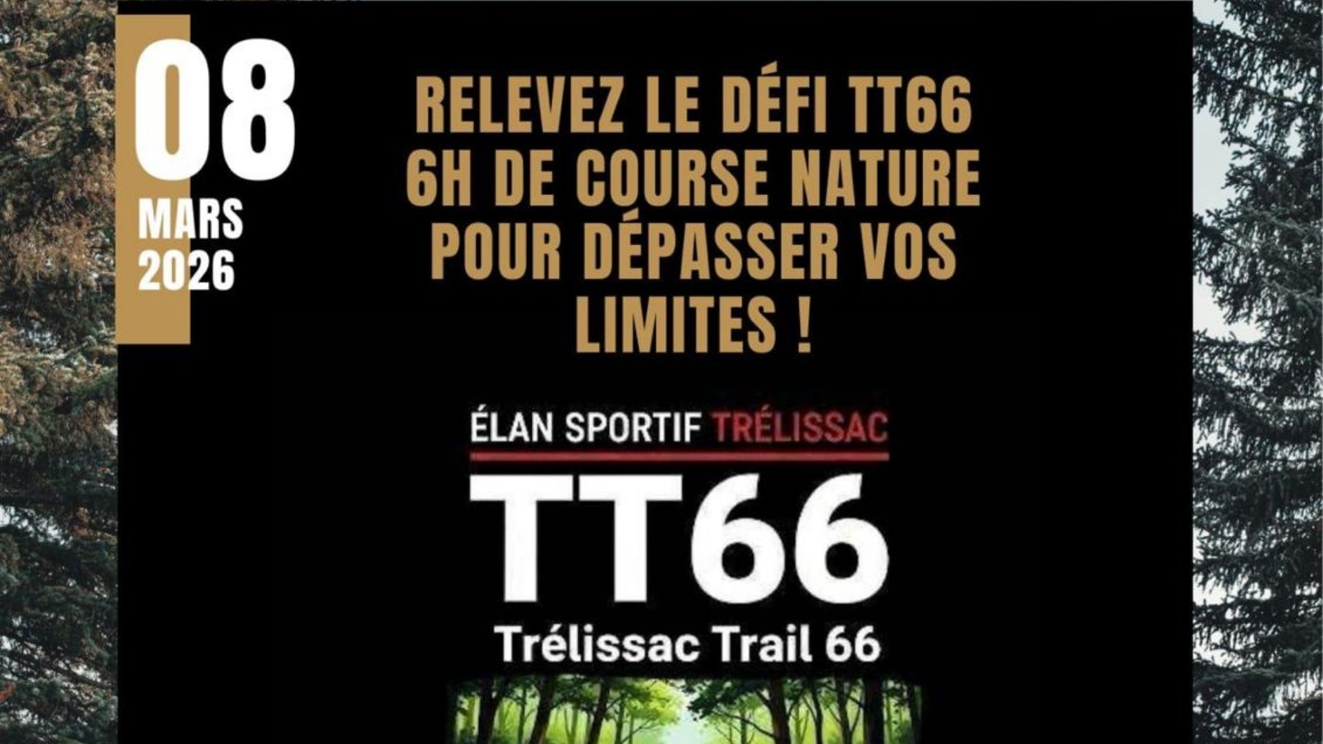 Trélissac Trail 66 : un nouveau défi sportif en mars 2026