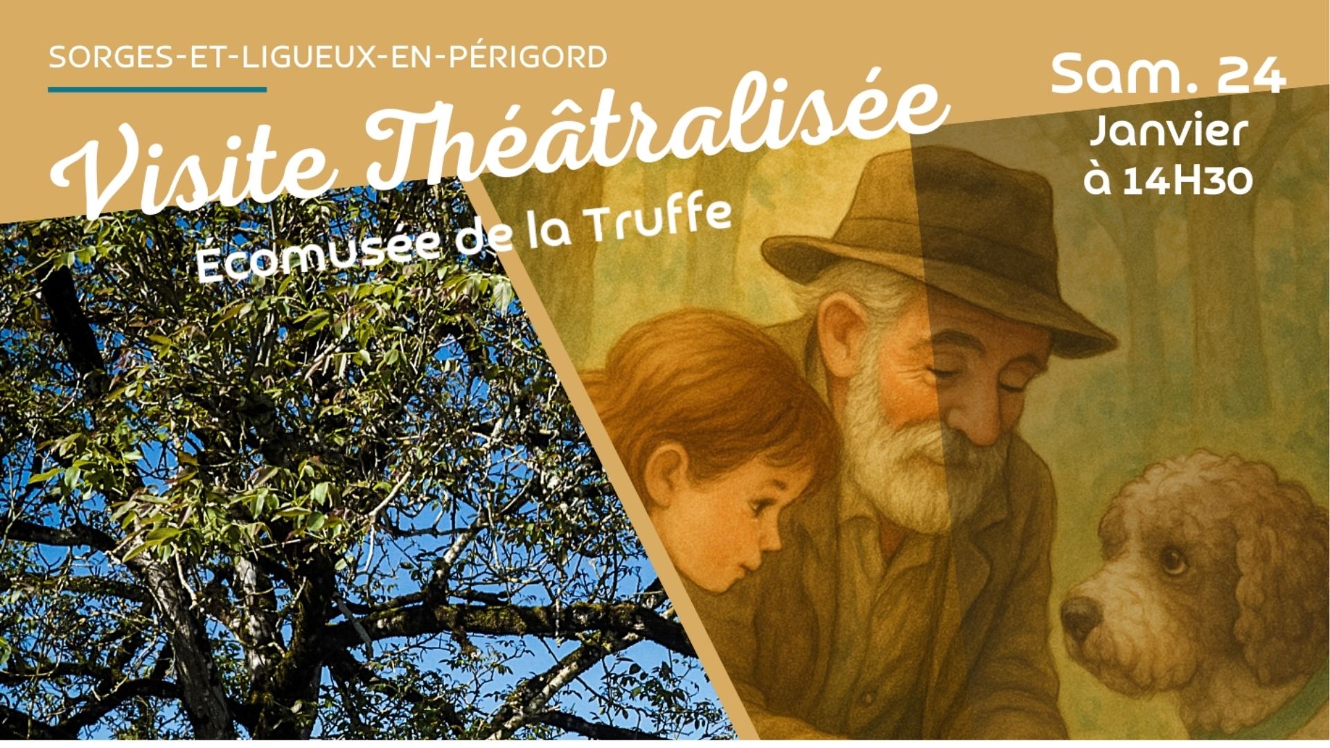 Visite théâtralisée : Écomusée de la truffe - Sorges - 30 novembre 2025 & 24 janvier 2026, Sorges et Ligueux en Périgord - photo 2