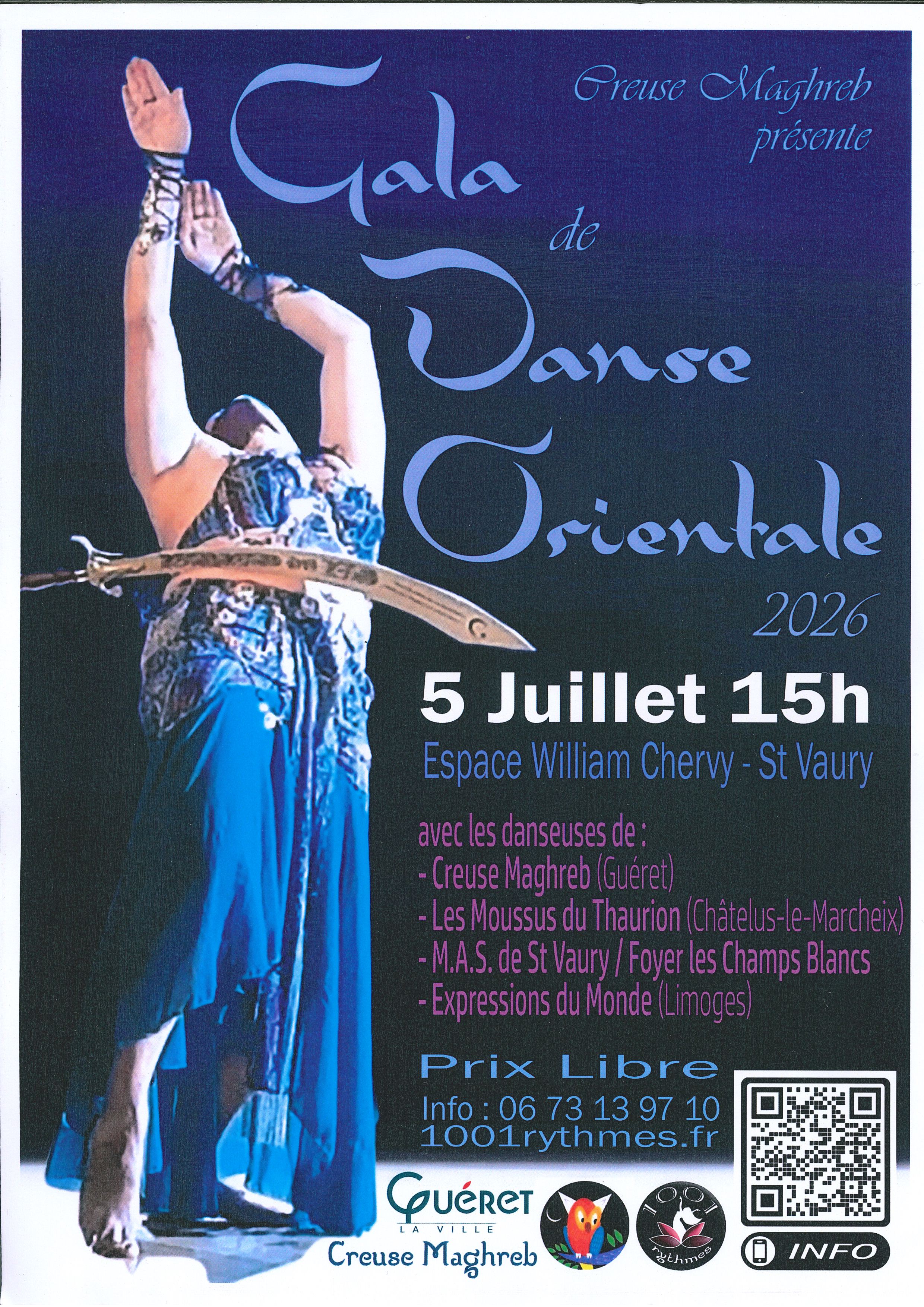 Gala danse orientale — visuel événement
