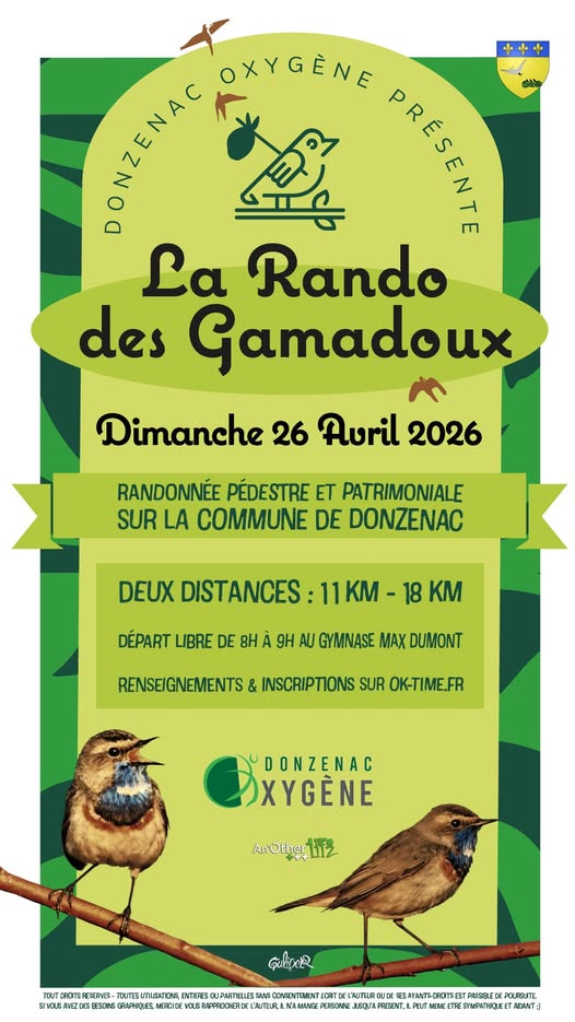 LA RANDO DES GAMADOUX — visuel événement