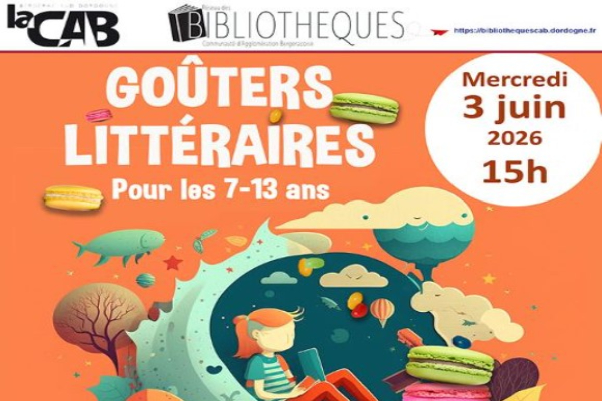 Goûter littéraire — visuel événement