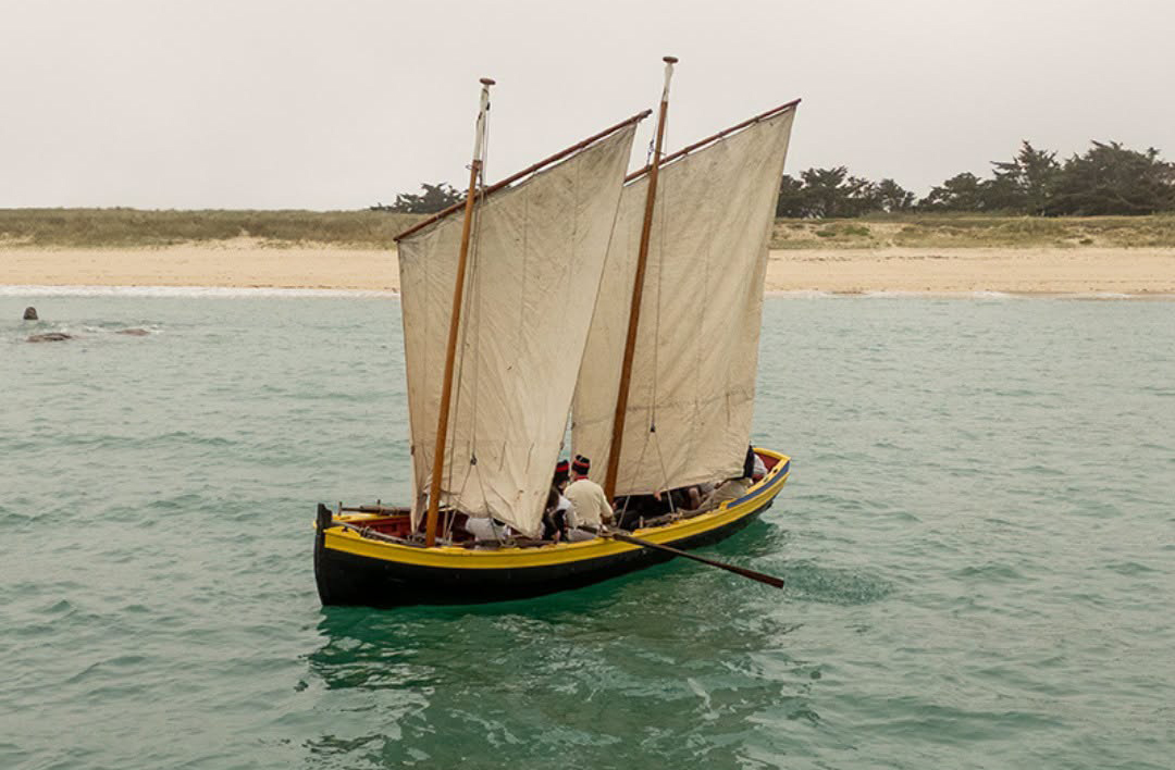 Expérience navigation à bord du grand canot de l'Hermione