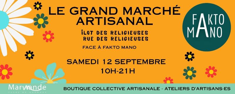 Le Grand Marché Artisanal de Fakto Mano