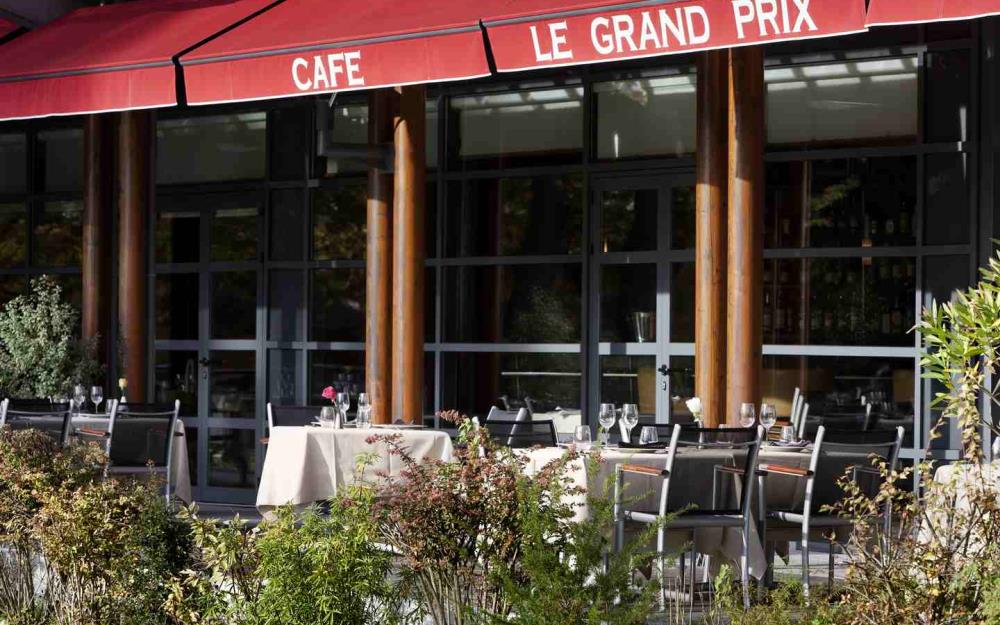 Cafe Le Grand Prix Hotel Parc Beaumont Mgallery By Sofitel A Pau 64 Restaurants