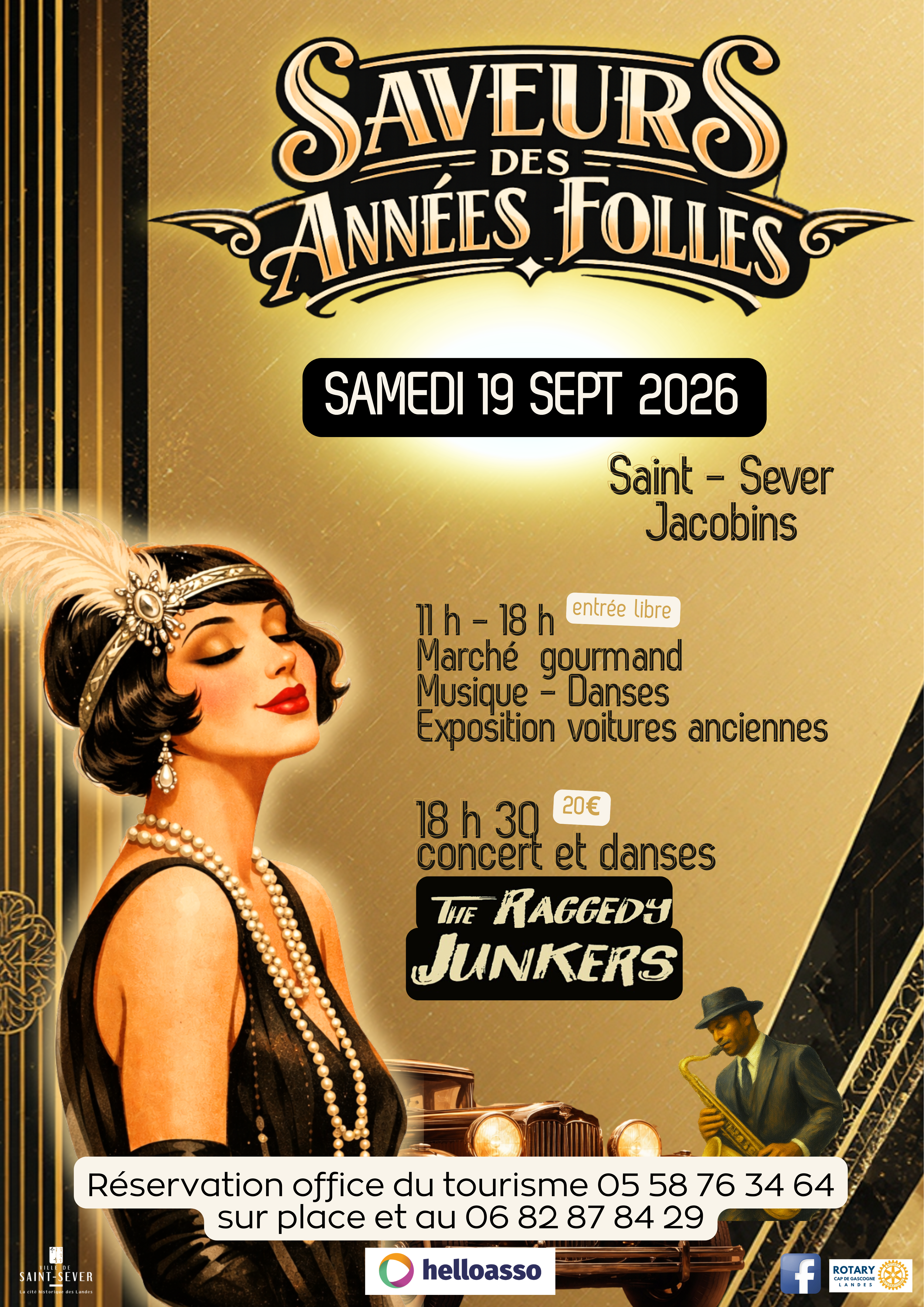 Concert The Raggedy Junkers  Danses des années folles