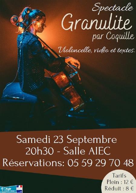 Spectacle Granulite par Coquille Spectacle Granulite par Coquille