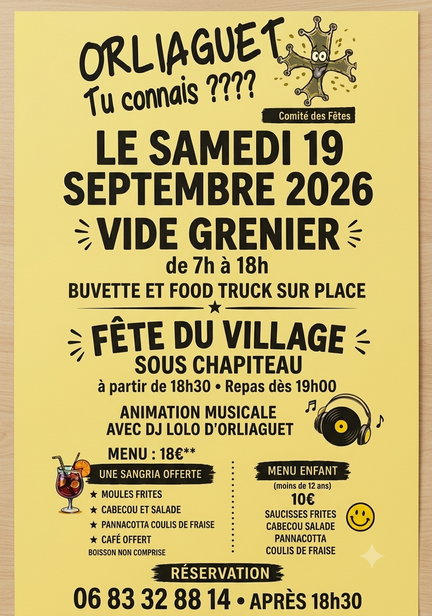 Vide grenier et Fête du Village