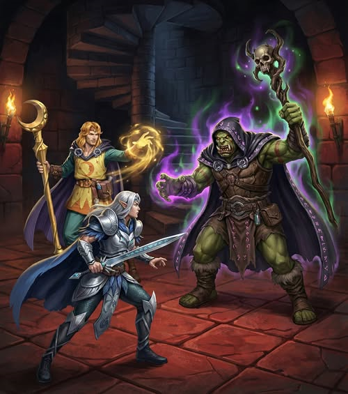 Soirée Hero Quest (Le Goblin) — visuel événement