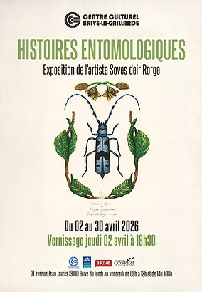 Exposition: Histoires entomologiques (Centre culturel) — visuel événement