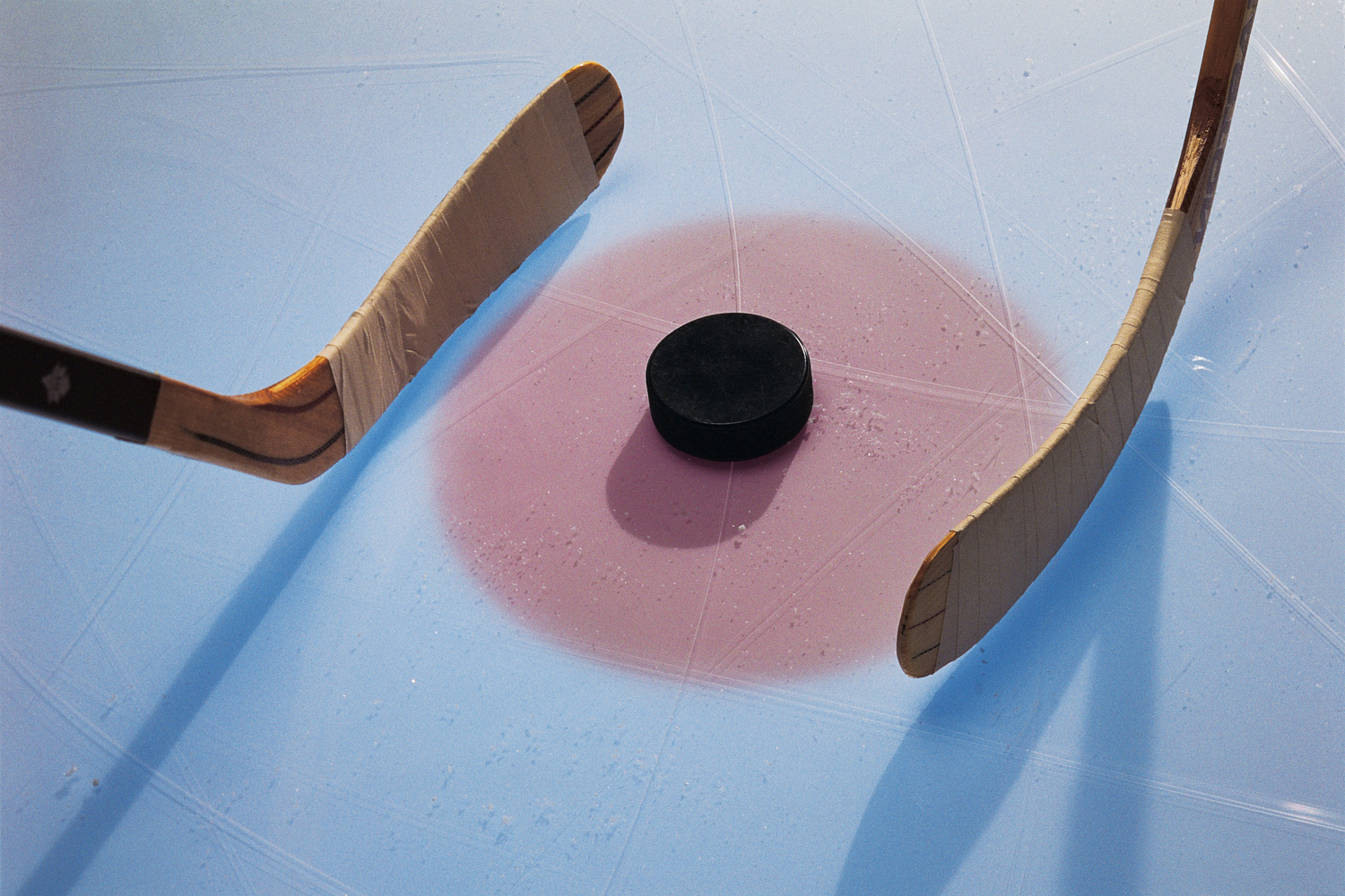 Hockey libre à la patinoire
