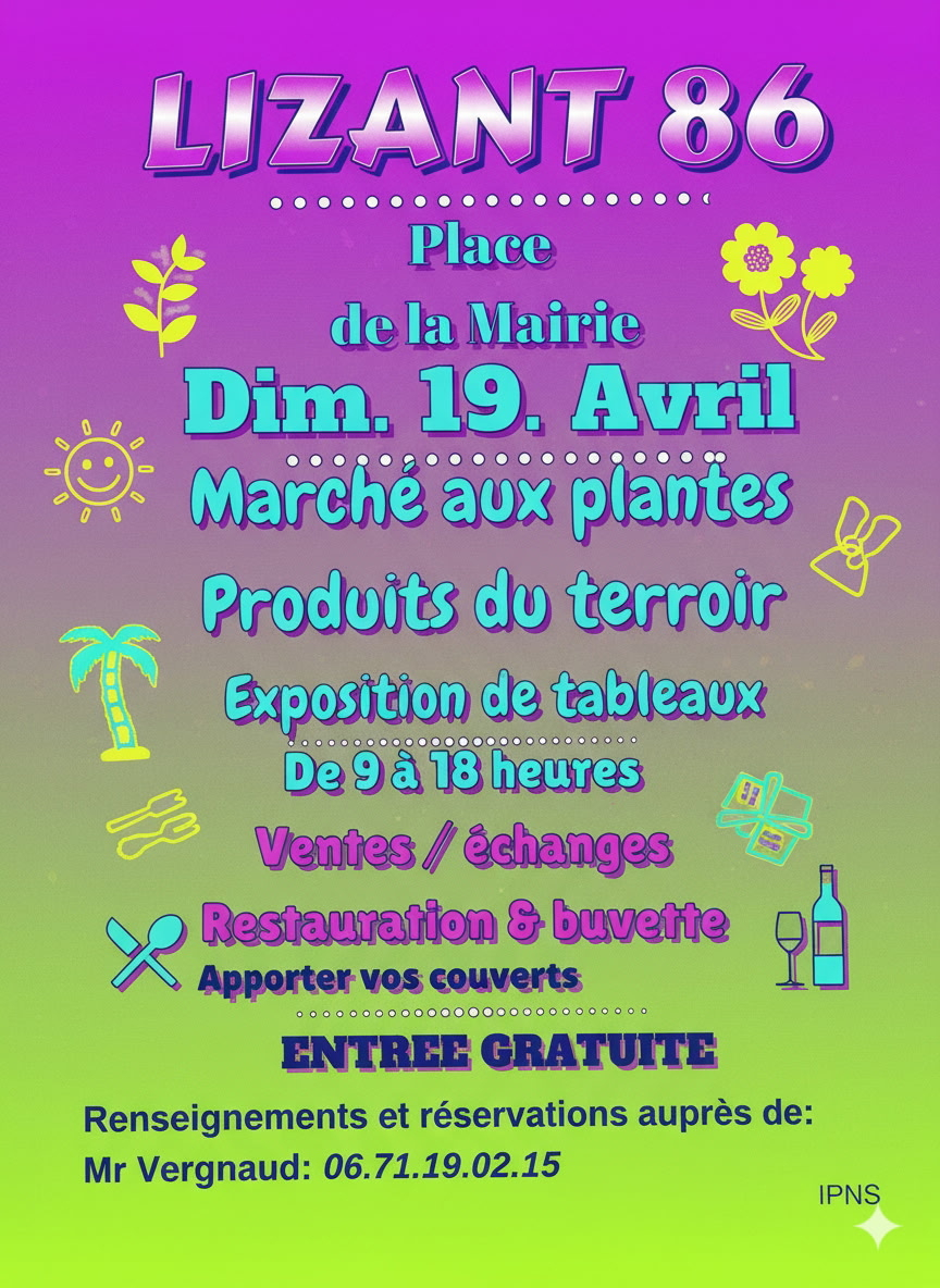 Marché aux plantes — visuel événement