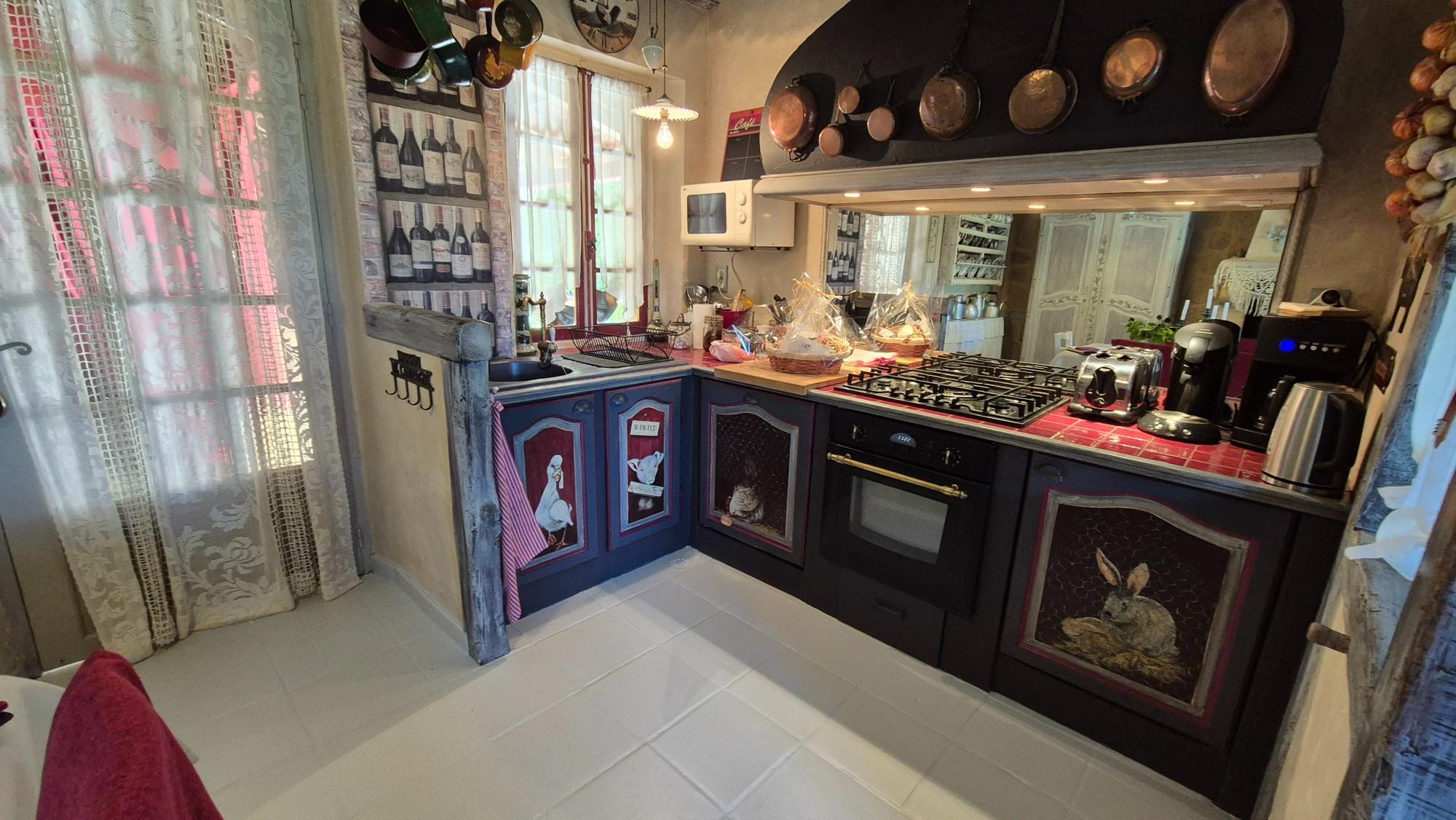 La Chaumiere avec piscine privée proche de Sarlat