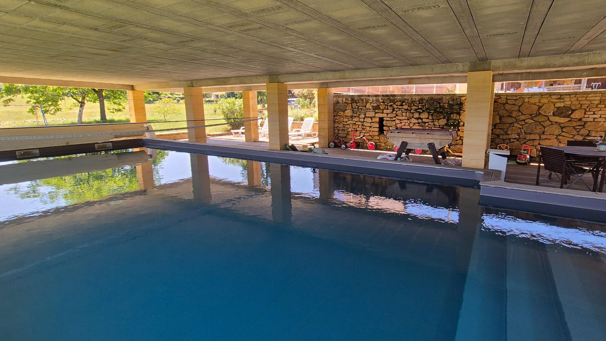 Bayaou avec piscine couverte à Sarlat, Sarlat-la-Canéda - photo 11