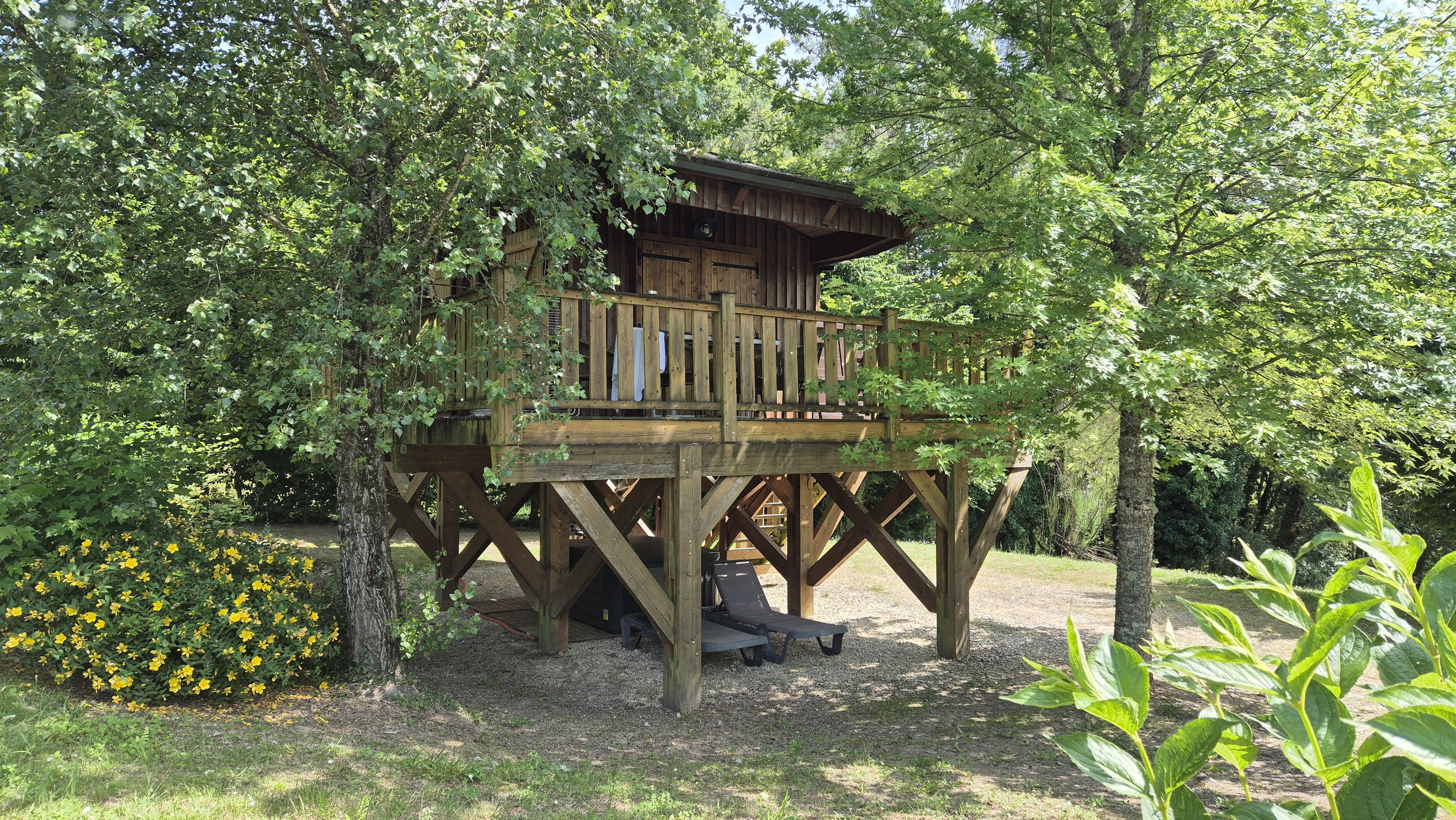 Cabane sur pilotis OUETOU spa proche de Sarlat, Marquay - photo 17