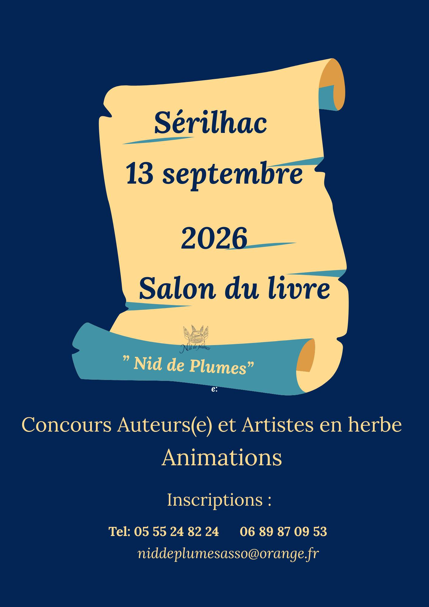 Salon du livre à Sérilhac : "Nid de plumes", Sérilhac - photo 2