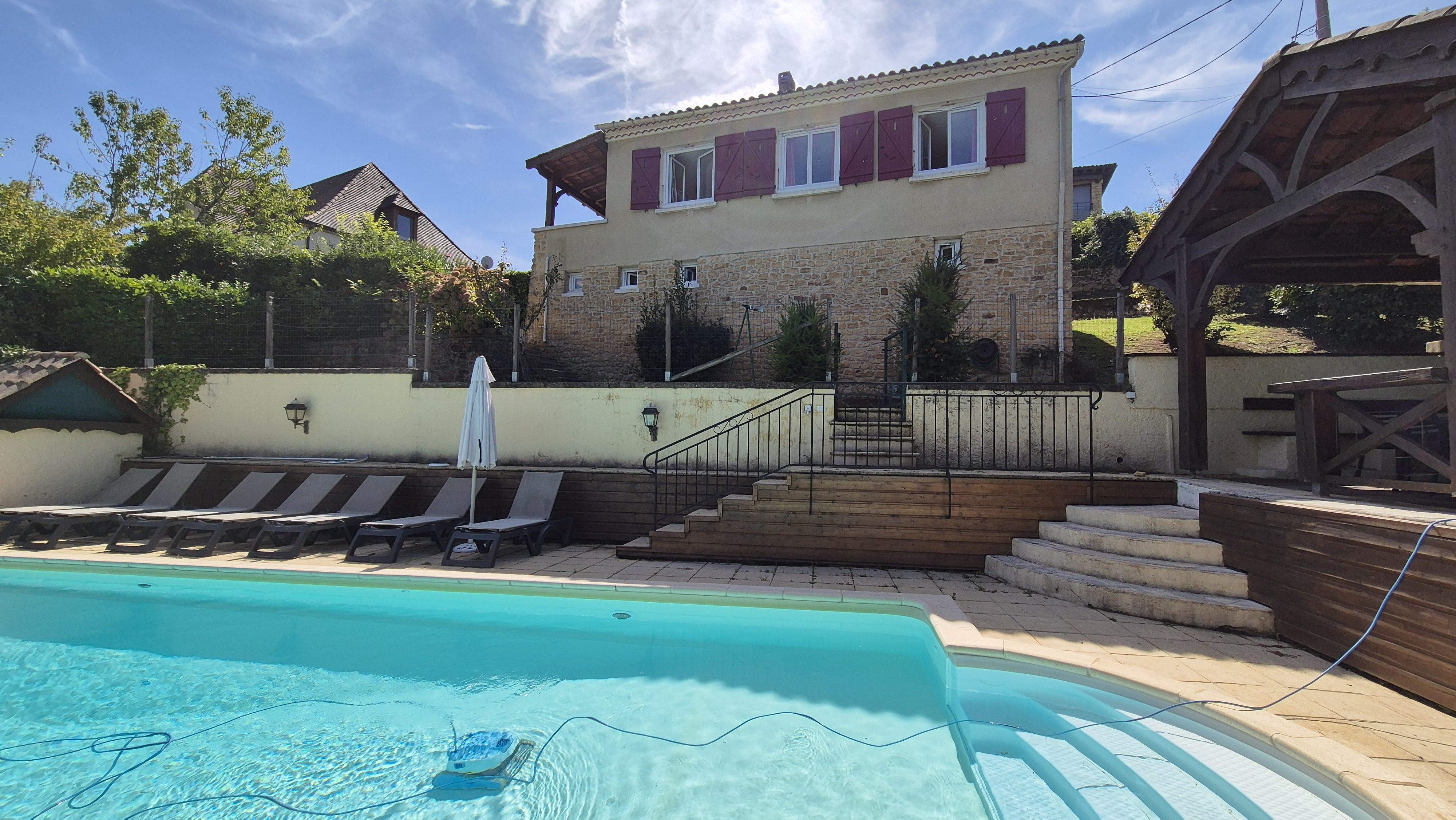 Villa du Pignol avec piscine à Sarlat